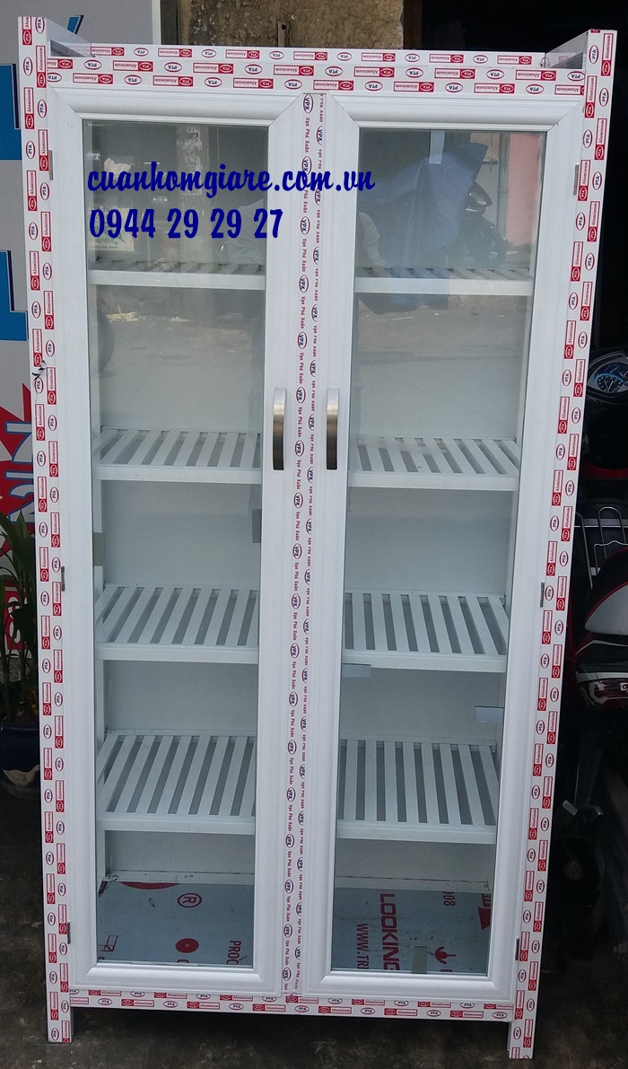 tu-nhom-kinh-dung-chen-bat Mẫu tủ nhôm kính đựng chén bát đẹp giá rẻ tại tphcm