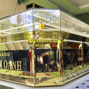 Báo giá đóng tủ vàng bạc, tủ trưng bày trang sức