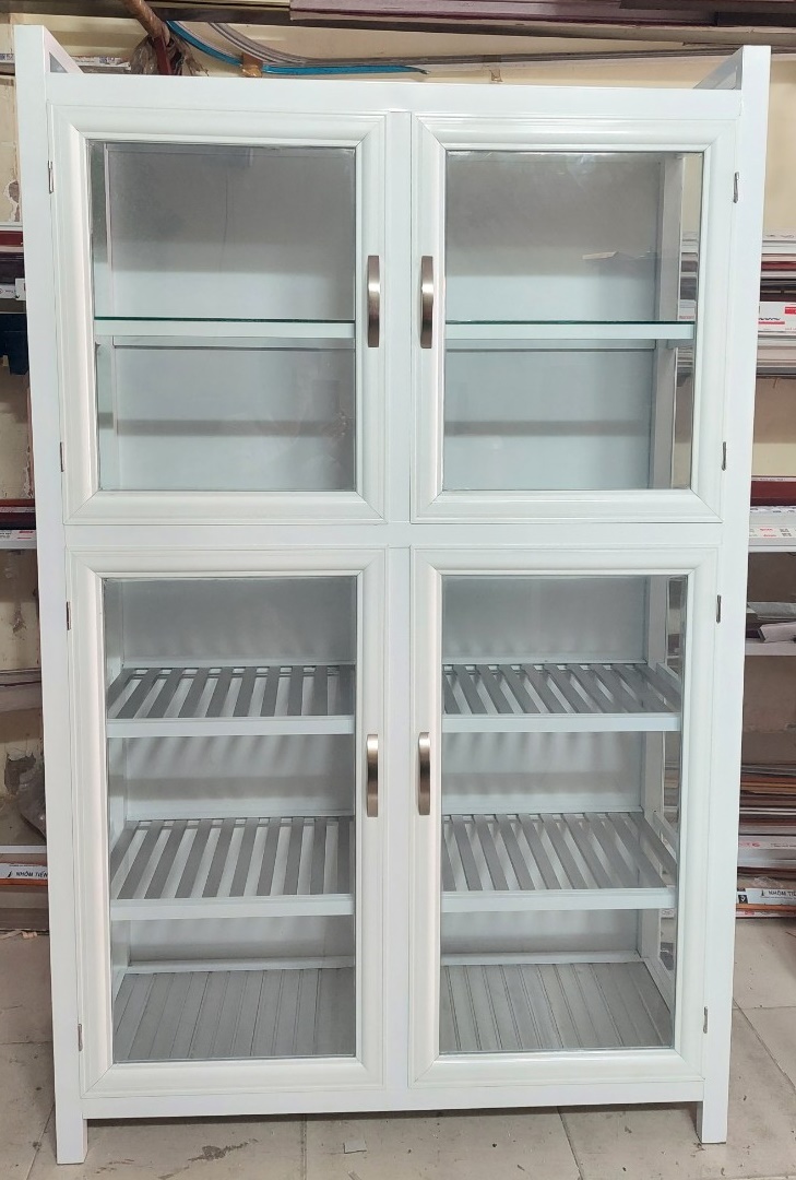 Giá của tủ nhôm đựng chén bát