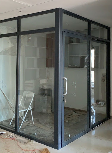 Mẫu vách ngăn nhôm kính Xingfa nhập khẩu