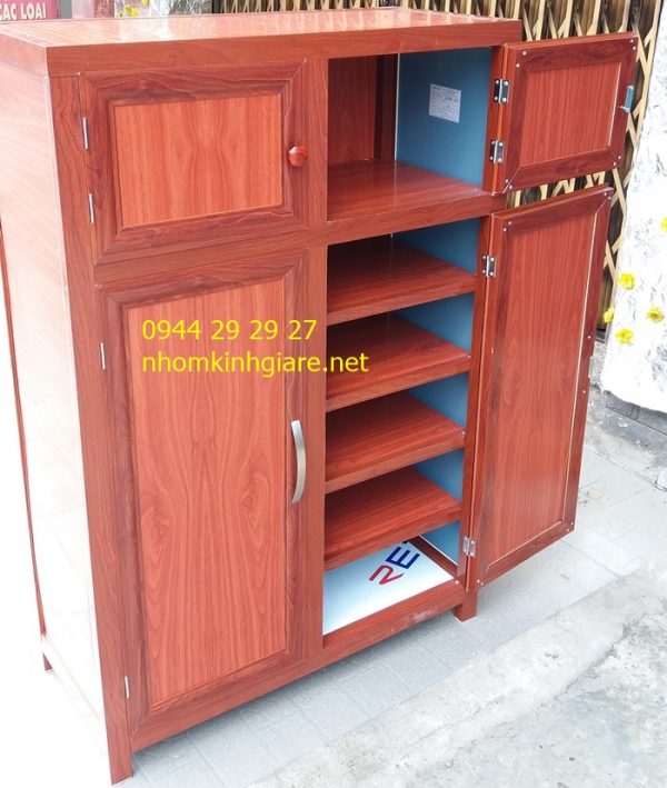 Tủ giầy dép nhôm